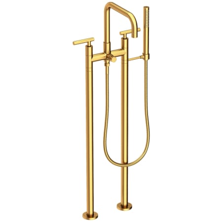 A large image of the Newport Brass 1400-4263 Satin Gold (PVD)