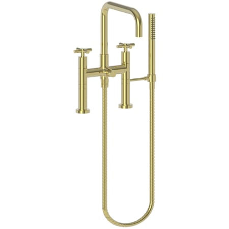 A large image of the Newport Brass 1400-4272 Polished Brass Uncoated (Living)