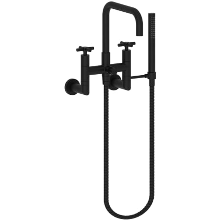 A large image of the Newport Brass 1400-4282 Flat Black