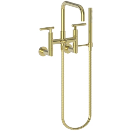 A large image of the Newport Brass 1400-4283 Polished Brass Uncoated (Living)