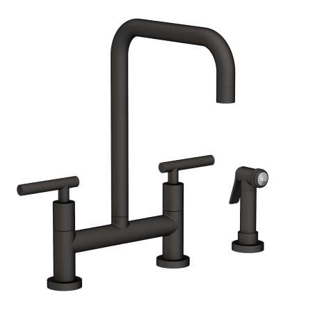 A large image of the Newport Brass 1400-5413 Flat Black