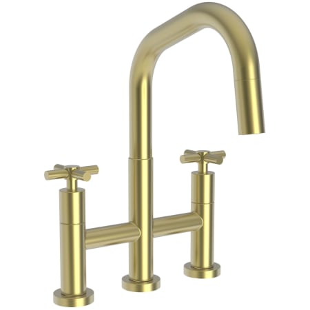 A large image of the Newport Brass 1400-5462 Satin Brass (PVD)