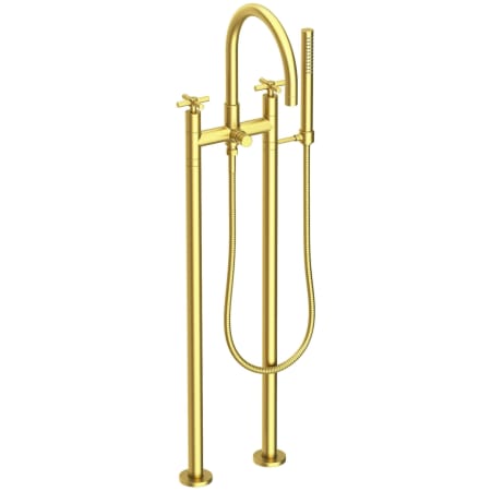 A large image of the Newport Brass 1500-4262 Satin Brass (PVD)
