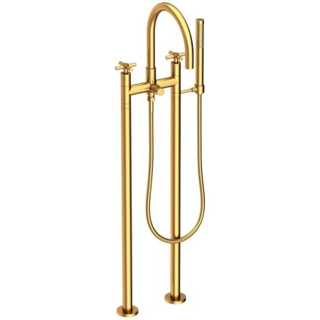 A large image of the Newport Brass 1500-4262 Satin Gold (PVD)