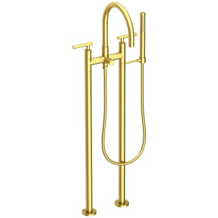 A large image of the Newport Brass 1500-4263 Satin Brass (PVD)