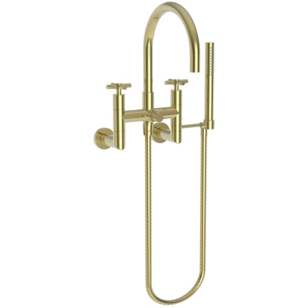 A large image of the Newport Brass 1500-4282 Polished Brass Uncoated (Living)