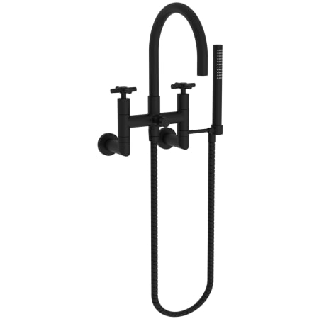 A large image of the Newport Brass 1500-4282 Flat Black