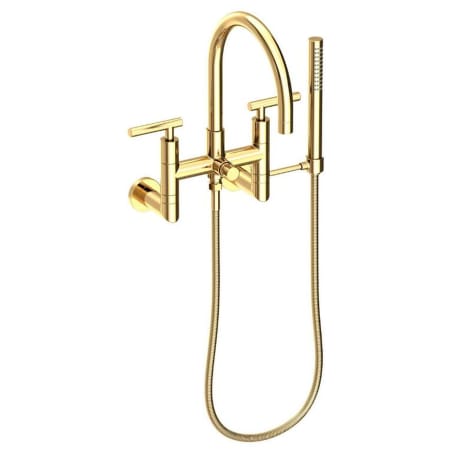 A large image of the Newport Brass 1500-4283 Polished Brass Uncoated (Living)