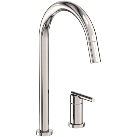 A large image of the Newport Brass 1500-5123 Polished Nickel