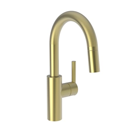 A large image of the Newport Brass 1500-5223 Satin Brass (PVD)