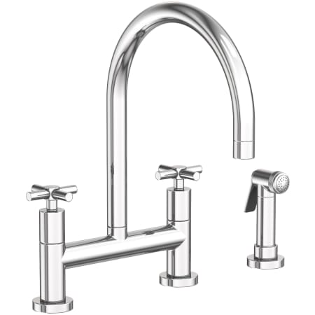 A large image of the Newport Brass 1500-5412 Polished Chrome