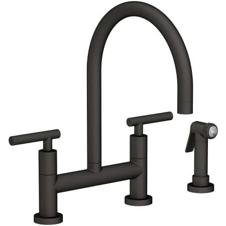 A large image of the Newport Brass 1500-5413 Flat Black