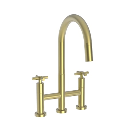 A large image of the Newport Brass 1500-5462 Satin Brass (PVD)