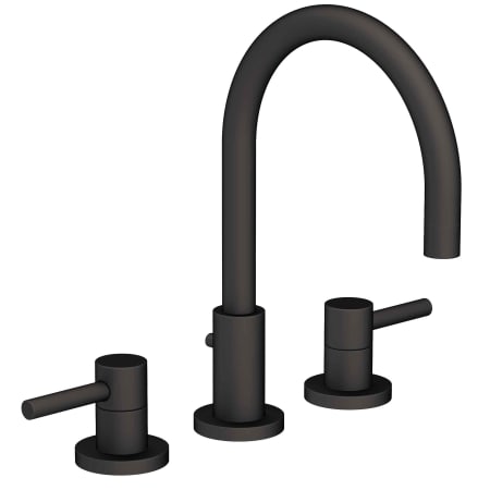 A large image of the Newport Brass 1500 Flat Black