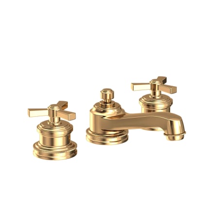 A large image of the Newport Brass 1600 Polished Brass Uncoated (Living)