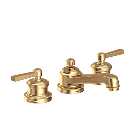 A large image of the Newport Brass 1620 Polished Brass Uncoated (Living)