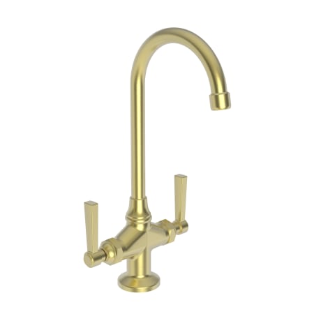 A large image of the Newport Brass 1628 Satin Brass (PVD)
