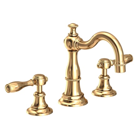 A large image of the Newport Brass 1770 Polished Brass Uncoated (Living)