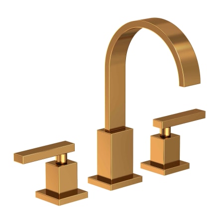 A large image of the Newport Brass 2040 Aged Brass