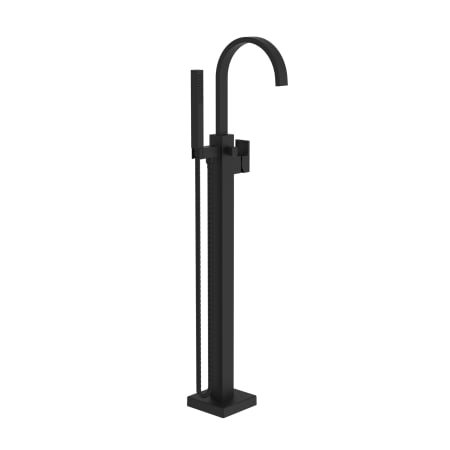 A large image of the Newport Brass 2040-4261 Flat Black
