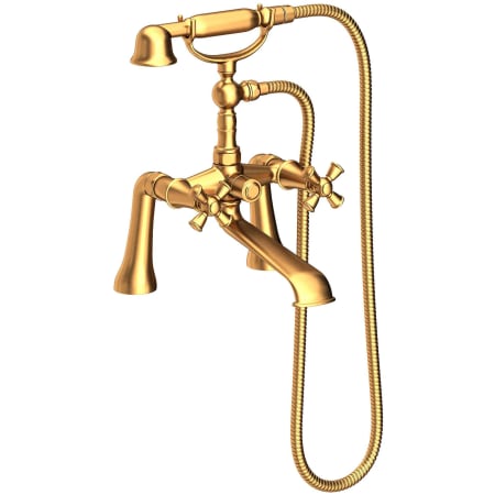 A large image of the Newport Brass 2400-4272 Satin Gold (PVD)