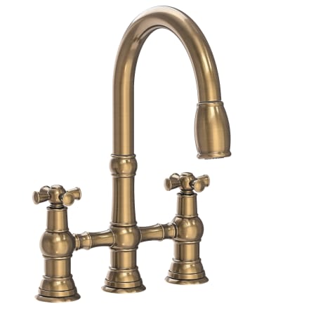 A large image of the Newport Brass 2470-5462 Antique Brass