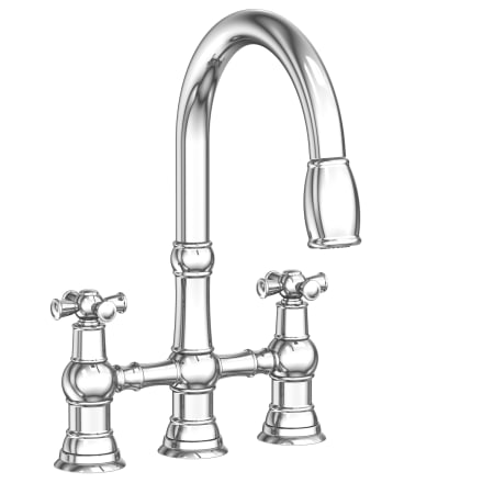 A large image of the Newport Brass 2470-5462 Polished Chrome