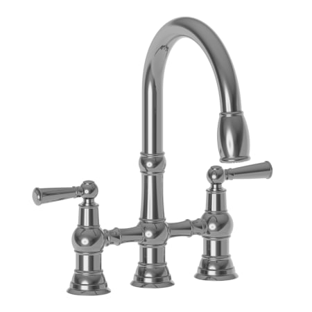 A large image of the Newport Brass 2470-5463 Midnight Chrome