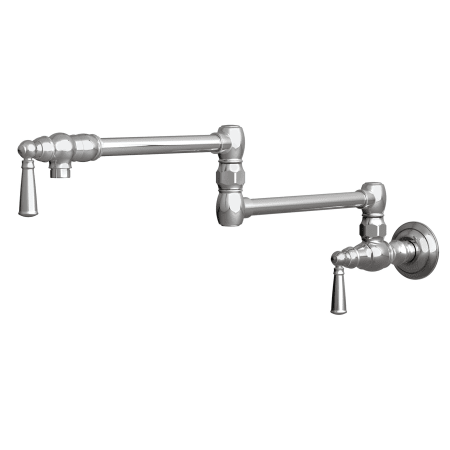 newport brass 2470 jacobean pot filler faucet mount handles mounted dual polished chrome newportbrass close results kitchen