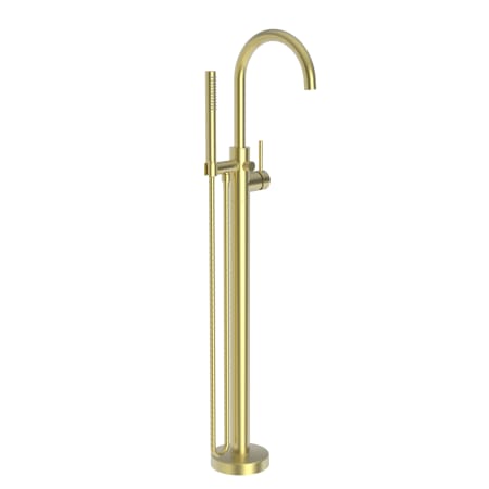 A large image of the Newport Brass 2480-4261 Satin Brass (PVD)