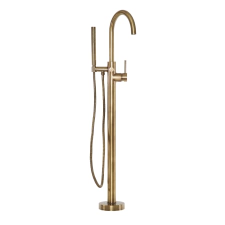A large image of the Newport Brass 2480-4261 Antique Brass