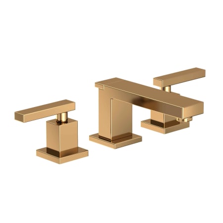 A large image of the Newport Brass 2560 Polished Brass Uncoated (Living)