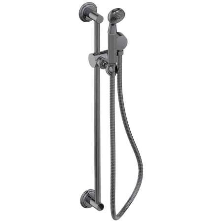 A large image of the Newport Brass 280D Midnight Chrome