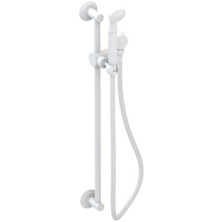 A large image of the Newport Brass 280D Matte White
