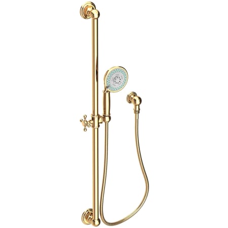 A large image of the Newport Brass 280E Polished Brass Uncoated (Living)
