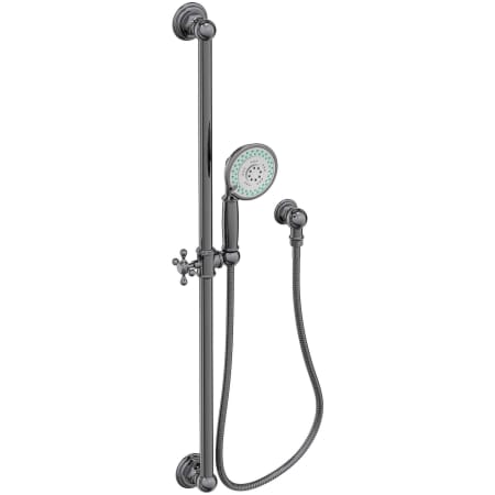 A large image of the Newport Brass 280E Midnight Chrome