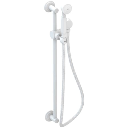 A large image of the Newport Brass 281D Matte White