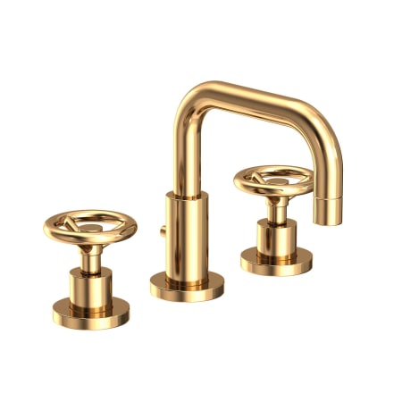 A large image of the Newport Brass 2960 Polished Brass Uncoated (Living)