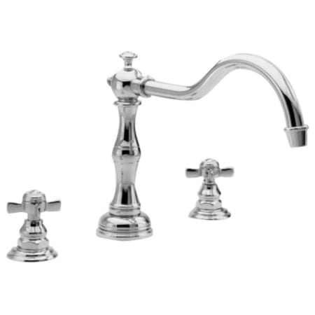 A large image of the Newport Brass 3-1006 Polished Chrome