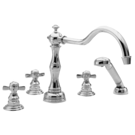 A large image of the Newport Brass 3-1007 Polished Chrome