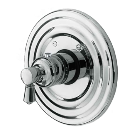A large image of the Newport Brass 3-1204TR Polished Chrome