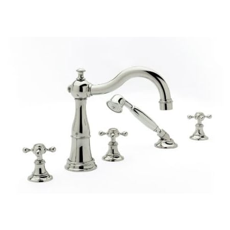 A large image of the Newport Brass 3-1767 Polished Nickel