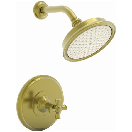 A large image of the Newport Brass 3-2404BP Satin Brass (PVD)