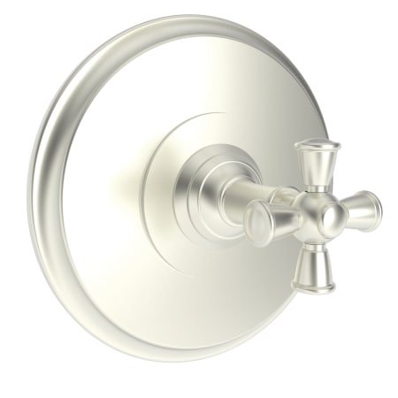 A large image of the Newport Brass 3-2404BP Satin Nickel