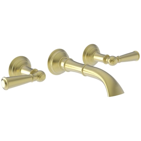 A large image of the Newport Brass 3-2411 Satin Brass (PVD)