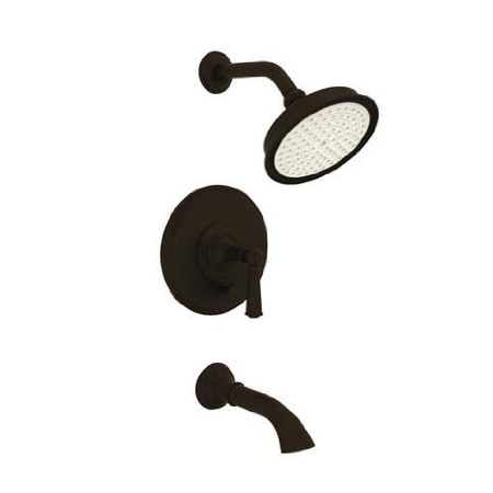 A large image of the Newport Brass 3-2412BP Venetian Bronze