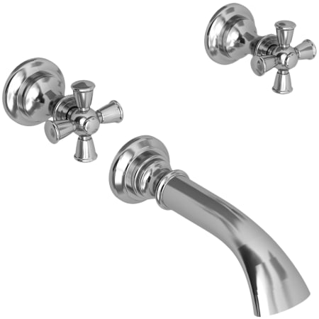 A large image of the Newport Brass 3-2445 Polished Chrome