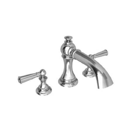 A large image of the Newport Brass 3-2456 Polished Nickel