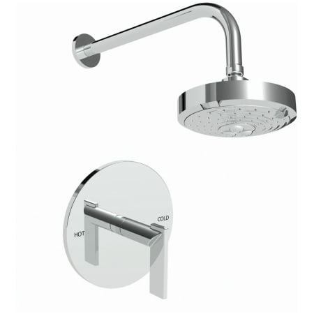 A large image of the Newport Brass 3-2484BP Polished Chrome