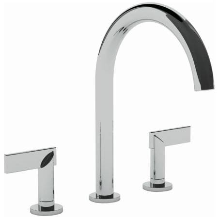 A large image of the Newport Brass 3-2486 Polished Chrome